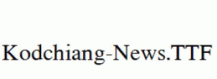 Kodchiang-News.ttf