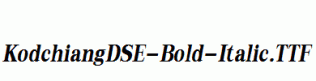 KodchiangDSE-Bold-Italic.ttf