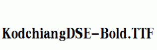 KodchiangDSE-Bold.ttf