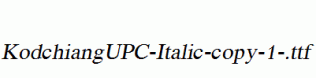 KodchiangUPC-Italic-copy-1-.ttf