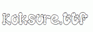 Koksure.ttf