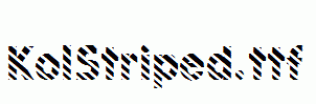 KolStriped.ttf
