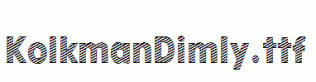 KolkmanDimly.ttf
