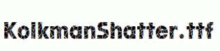KolkmanShatter.ttf