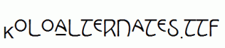 KoloAlternates.ttf