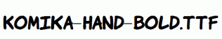 Komika-Hand-Bold.ttf
