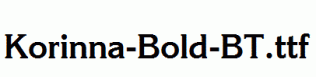 Korinna-Bold-BT.ttf