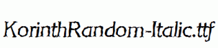 KorinthRandom-Italic.ttf