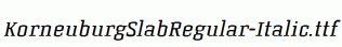 KorneuburgSlabRegular-Italic.ttf
