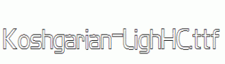 Koshgarian-LighHC.ttf