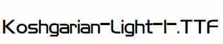 Koshgarian-Light-1-.ttf
