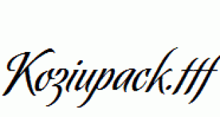Koziupack.ttf
