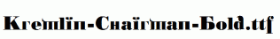 Kremlin-Chairman-Bold.ttf
