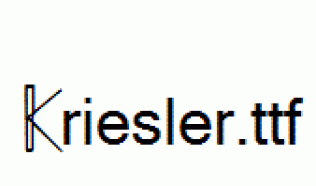 Kriesler.ttf