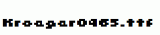 Kroeger0465.ttf