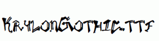 KrylonGothic.ttf