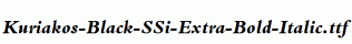 Kuriakos-Black-SSi-Extra-Bold-Italic.ttf