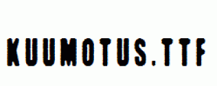 Kuumotus.ttf