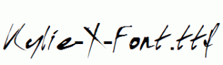 Kylie-X-Font.ttf