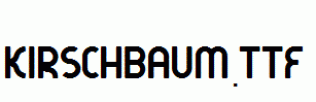 kirschbaum.ttf
