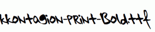 kkontagion-print-Bold.ttf
