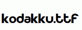 kodakku.ttf
