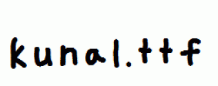kunal.ttf