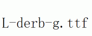 L-derb-g.ttf