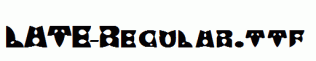 LATE-Regular.ttf