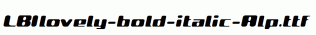 LBIlovely-bold-italic-Alp.ttf