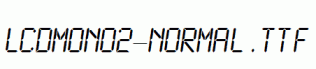 LCDMono2-Normal.ttf