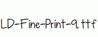 LD-Fine-Print-9.ttf