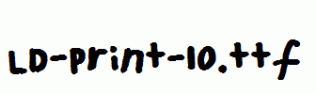 LD-Print-10.ttf