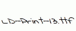 LD-Print-13.ttf
