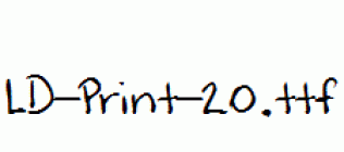 LD-Print-20.ttf