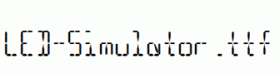 LED-Simulator.ttf