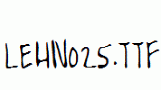 LEHN025.ttf
