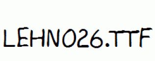 LEHN026.ttf