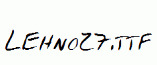 LEHN027.ttf