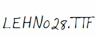 LEHN028.ttf