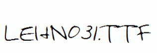 LEHN031.ttf