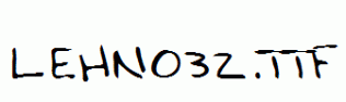 LEHN032.ttf