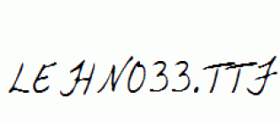 LEHN033.ttf