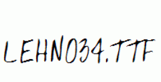 LEHN034.ttf