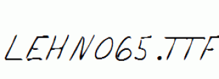 LEHN065.ttf