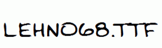 LEHN068.ttf