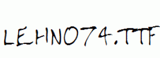 LEHN074.ttf