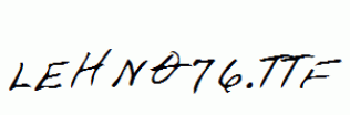 LEHN076.ttf