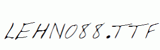 LEHN088.ttf