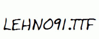 LEHN091.ttf